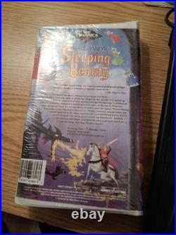 UNOPENED Sleeping Beauty The Classics VHS Tape Sealed Walt Disney Black Diamond