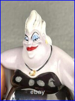 Ursula Heirloom Porcelain Bradford Exchange Disney Villains Figurine No Box/COA