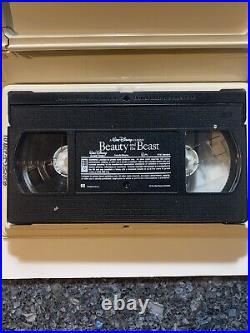 VERY RARE Beauty And The Beast VHS Tape 1992 Walt Disney's Black Diamond Classic