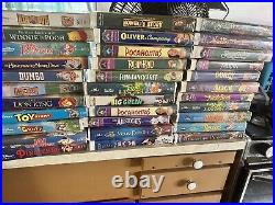 VHS Collection 30 Walt Disney Classics vhs Collection And 6 Disney Movies
