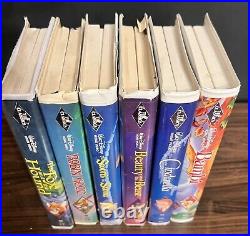 VHS Walt Disney Black Diamond Classics RARE Lot Of 6 Movies