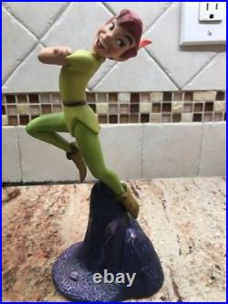 VTG WDCC Disney Classics Collection Peter Pan Nobody Calls Pan A Coward Figurine