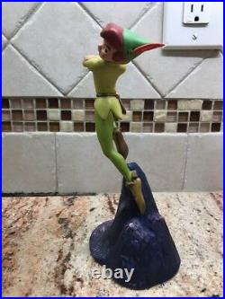 VTG WDCC Disney Classics Collection Peter Pan Nobody Calls Pan A Coward Figurine