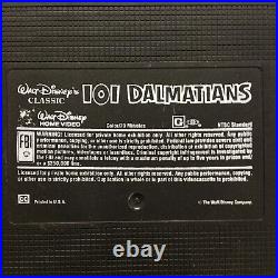 VTG Walt Disney's Classic BLACK DIAMOND The Classics 101 DALMATIONS VHS 1263-1