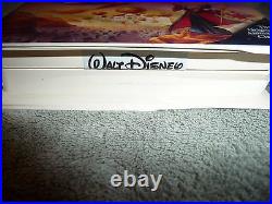 Vintage 1993 Walt Disney Aladdin Black Diamond Classic VHS Tape #1662 USA Movie