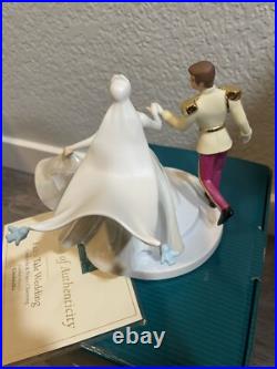 Vintage 1999 Walt Disney Classics Collection Cinderella Fairy Tale Wedding COA
