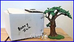 Vintage Rare Winnie The Pooh Honey Tree Dealer Stand Wdcc Up To The Honey Tree