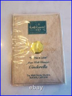 Vintage WDCC Walt Disney Cinderella Prince Charming So This is Love porcelain