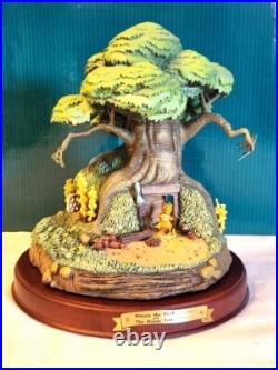 Vintage WDCC Winnie the Pooh Enchanted House PRISTINE Condition with COA