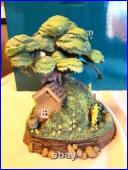 Vintage WDCC Winnie the Pooh Enchanted House PRISTINE Condition with COA