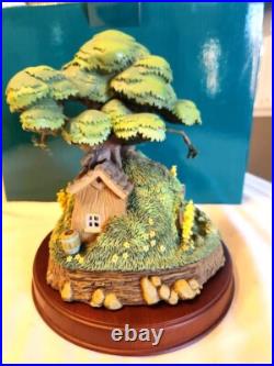 Vintage WDCC Winnie the Pooh Enchanted House PRISTINE Condition with COA