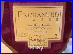 Vintage WDCC Winnie the Pooh Enchanted House PRISTINE Condition with COA