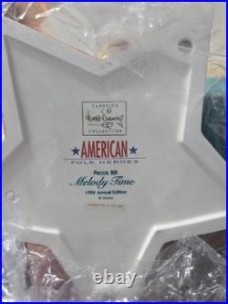 Vintage Walt Disney CC American Folk Heroes Pesos Bill Disney New In Box