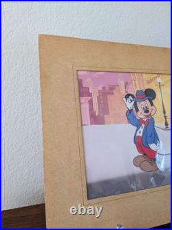 Vintage Walt Disney Classics Mickey Mouse Animation Lithograph Art Work Print