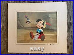 Vintage Walt Disney Classics Pinocchio Authentic Reproduction Art Work
