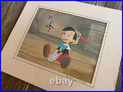 Vintage Walt Disney Classics Pinocchio Authentic Reproduction Art Work