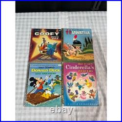 Vintage Walt Disney Little Golden Books Lot of 15 1st Edition Animated Classics