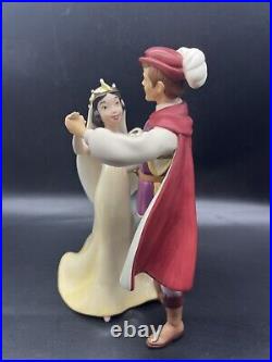 Vintage Walt Disney WDCC Snow White & Prince Charming A Dance Among The Stars