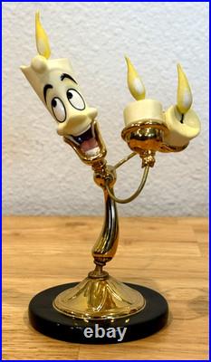 Vtg Disney WDCC Beauty and The Beast Lumiere Vive L'amour! With Box & Sealed COA Vtg Disney WDCC Beauty and The Beast Lumiere Vive L'amour! With Box & Sealed COA