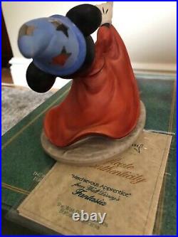 WALT DISNEY CLASSIC COLLECTION FANTASIA 6 PIECES ALL NIB WITH COA's