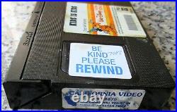 WALT DISNEY Home Video KIDS IS KIDS DONALD DUCK MEGA RARE VHS Tape $$$