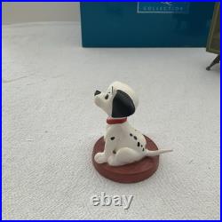 WDCC 101 Dalmatians' Come on Lucky. & Lucky Ornament with Promo Button- Read