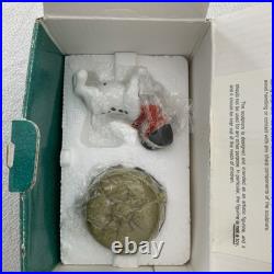 WDCC 101 Dalmatians' Come on Lucky. & Lucky Ornament with Promo Button- Read