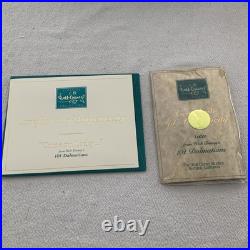 WDCC 101 Dalmatians' Come on Lucky. & Lucky Ornament with Promo Button- Read