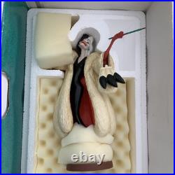 WDCC 101 Dalmatians' Cruella De Vil Anita, daahling! With Promo Postcard & Info