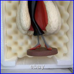 WDCC 101 Dalmatians' Cruella De Vil Anita, daahling! With Promo Postcard & Info WDCC 101 Dalmatians' Cruella De Vil Anita, daahling! With Promo Postcard & Info