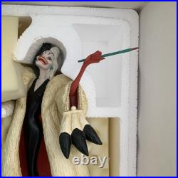 WDCC 101 Dalmatians' Cruella De Vil Anita, daahling! With Promo Postcard & Info