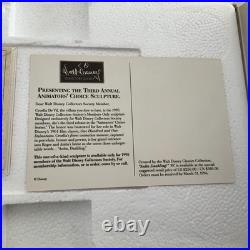 WDCC 101 Dalmatians' Cruella De Vil Anita, daahling! With Promo Postcard & Info