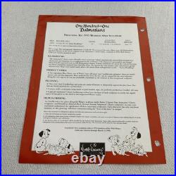WDCC 101 Dalmatians' Cruella De Vil Anita, daahling! With Promo Postcard & Info WDCC 101 Dalmatians' Cruella De Vil Anita, daahling! With Promo Postcard & Info
