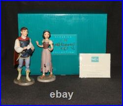 WDCC 1999 Walt Disney Classics Collection Snow White +Prince Wishing For the One