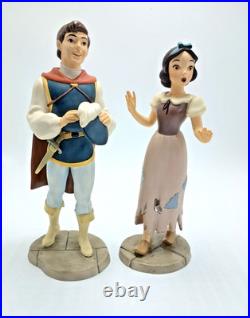 WDCC 1999 Walt Disney Classics Collection Snow White +Prince Wishing For the One
