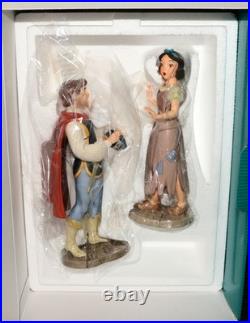 WDCC 1999 Walt Disney Classics Collection Snow White +Prince Wishing For the One