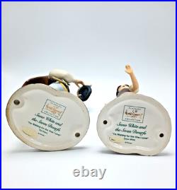 WDCC 1999 Walt Disney Classics Collection Snow White +Prince Wishing For the One