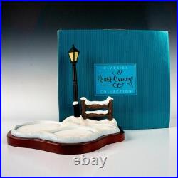 WDCC 2000 Disney's Pluto's Christmas Tree Lamppost Base in Box Large RARE