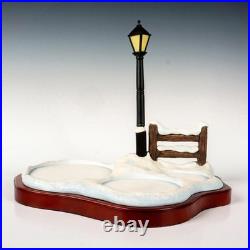 WDCC 2000 Disney's Pluto's Christmas Tree Lamppost Base in Box Large RARE