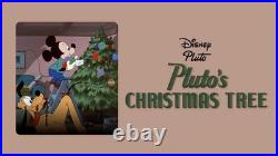 WDCC 2000 Disney's Pluto's Christmas Tree Lamppost Base in Box Large RARE