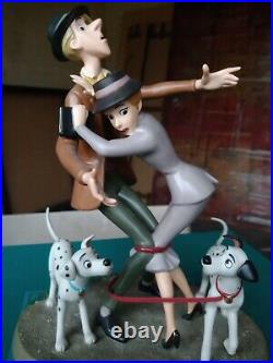 WDCC 2006 Gold Circle Roger & Anita, Pongo & Perdita 101 Dalmatians Ltd 1,000