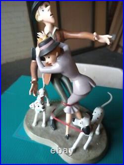 WDCC 2006 Gold Circle Roger & Anita, Pongo & Perdita 101 Dalmatians Ltd 1,000