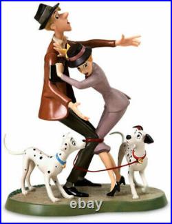 WDCC 2006 Gold Circle Roger & Anita, Pongo & Perdita 101 Dalmatians Ltd 1,000