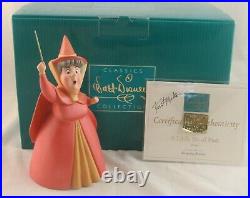 WDCC A Little Bit of Pink Flora from Sleeping Beauty in Box Signed COA