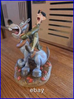 WDCC Adventures of Mr. Toad Ichabod Crane Sleepy Hollow Headless Horseman damage