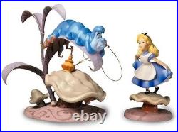 WDCC Alice in Wonderland Caterpillar Who R U & Properly Polite Alice Figure