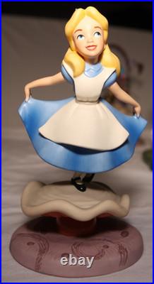 WDCC Alice in Wonderland Caterpillar Who R U & Properly Polite Alice Figure
