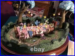 WDCC Alice in Wonderland Tea Party Figure 11K 412950 withOriginal Box. LE 4,500