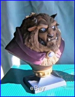 WDCC BEAUTY and The BEAST BUSTS Disney Portrait Series Figurines NEW BELLE RARE