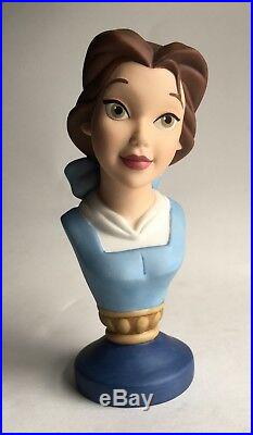 WDCC BEAUTY and The BEAST BUSTS Disney Portrait Series Figurines NEW BELLE RARE